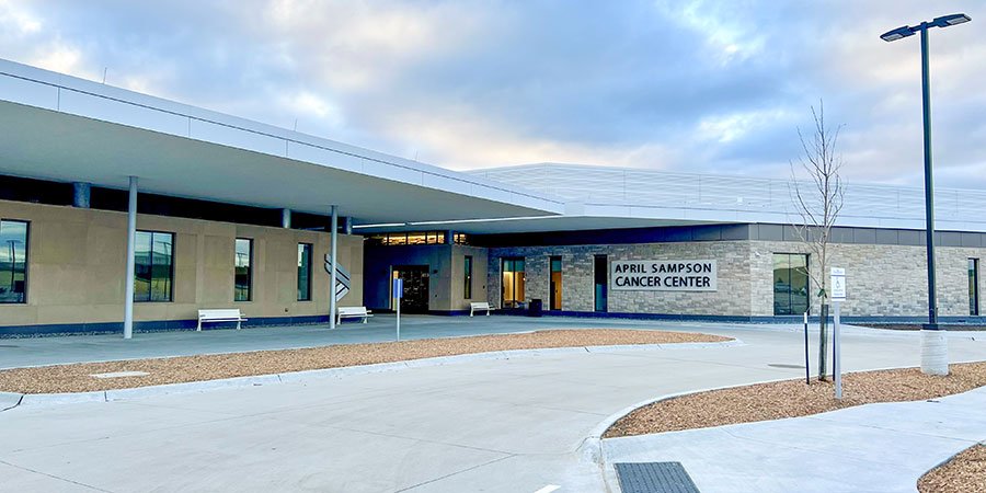 cancer center front entrance