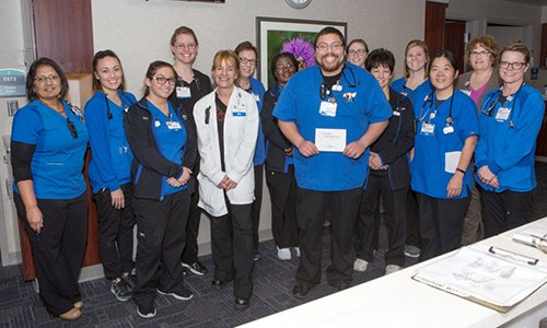 james, rn and nursing team