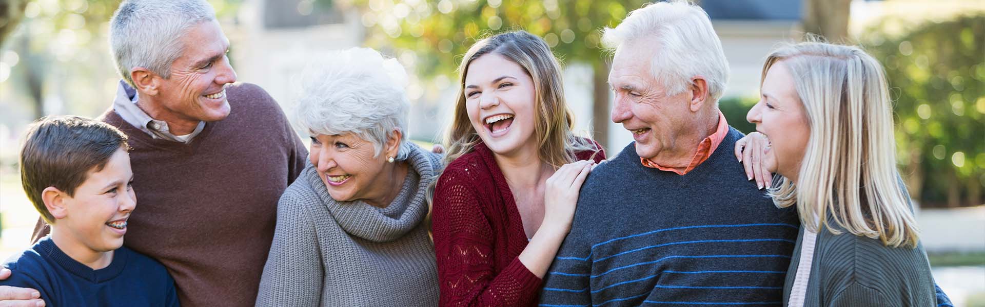 family laughing